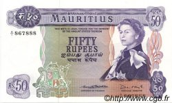 50 Rupees MAURITIUS  1967 P.33b UNC-