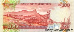 100 Rupees MAURITIUS  1986 P.38 ST