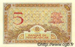 5 Francs Spécimen MADAGASCAR  1937 P.035s q.FDC