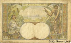 1000 Francs MADAGASCAR  1933 P.041 RC+