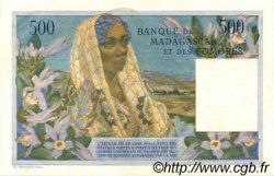500 Francs MADAGASCAR  1958 P.047b EBC+
