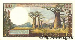 100 Francs - 20 Ariary MADAGASCAR  1964 P.057a UNC