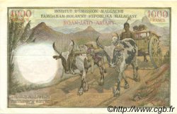 1000 Francs - 200 Ariary MADAGASCAR  1960 P.056a SPL