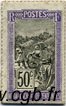 50 Centimes Zébu MADAGASCAR  1916 P.019 FDC