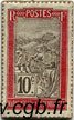 10 Centimes MADAGASCAR  1916 P.023 FDC
