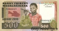 500 Francs - 100 Ariary MADAGASKAR  1983 P.067 ST