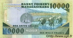 10000 Francs - 2000 Ariary MADAGASCAR  1988 P.074a UNC-