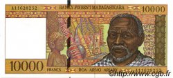 10000 Francs - 2000 Ariary MADAGASCAR  1994 P.079a