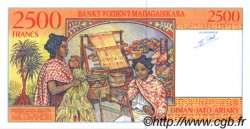 2500 Francs - 500 Ariary MADAGASCAR  1998 P.081 FDC