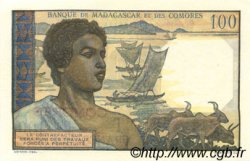 100 Francs COMOROS  1963 P.03b UNC-