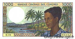 5000 Francs COMORAS  1986 P.12a SC+
