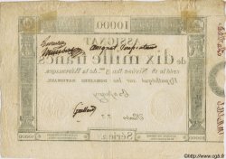 10000 Francs FRANKREICH  1795 Laf.177b fVZ