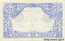 5 Francs BLEU FRANKREICH  1912 F.02.04 fST