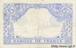 5 Francs BLEU FRANCIA  1916 F.02.35 SPL+