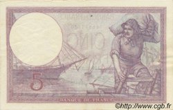 5 Francs FEMME CASQUÉE FRANCIA  1927 F.03.11 SPL+
