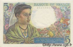 5 Francs BERGER FRANCIA  1945 F.05.06 q.FDC
