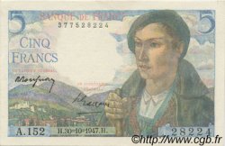 5 Francs BERGER FRANCE  1947 F.05.07