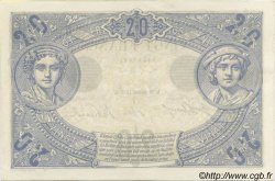 20 Francs BLEU FRANKREICH  1912 F.10.02 fVZ to VZ