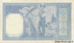 20 Francs BAYARD FRANKREICH  1916 F.11.01 SS