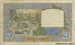20 Francs TRAVAIL ET SCIENCE FRANKREICH  1941 F.12.18 fSS