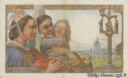 20 Francs PÊCHEUR FRANCIA  1942 F.13.04 EBC