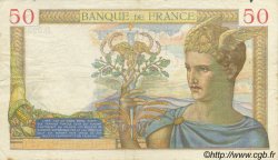 50 Francs CÉRÈS FRANCIA  1935 F.17.19 BC+