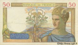50 Francs CÉRÈS modifié FRANCIA  1937 F.18.05 MBC+
