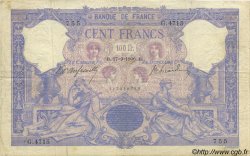 100 Francs BLEU ET ROSE FRANCIA  1906 F.21.20