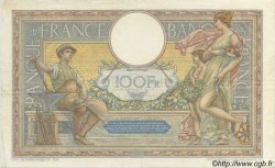 100 Francs LUC OLIVIER MERSON grands cartouches FRANCIA  1927 F.24.06 q.SPL