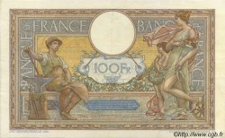 100 Francs LUC OLIVIER MERSON grands cartouches FRANKREICH  1929 F.24.08 VZ