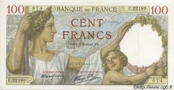 100 Francs SULLY FRANKREICH  1941 F.26.53
