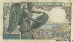 100 Francs DESCARTES FRANCE  1942 F.27.01 F+
