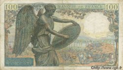 100 Francs DESCARTES FRANCE  1942 F.27.01 VF
