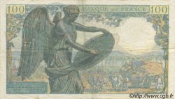 100 Francs DESCARTES FRANCIA  1942 F.27.01 MBC+