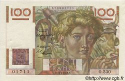 100 Francs JEUNE PAYSAN FRANCIA  1948 F.28.17 q.AU
