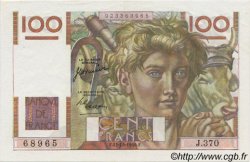 100 Francs JEUNE PAYSAN FRANCE  1950 F.28.27 AU+