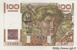 100 Francs JEUNE PAYSAN FRANCIA  1952 F.28.33 SPL+