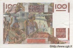 100 Francs JEUNE PAYSAN FRANKREICH  1952 F.28.33 VZ+