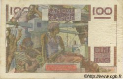 100 Francs JEUNE PAYSAN filigrane inversé FRANCE  1953 F.28bis.03 TTB
