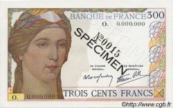 300 Francs FRANCIA  1938 F.29.01Spn FDC