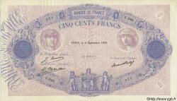 500 Francs BLEU ET ROSE FRANCE  1926 F.30.29
