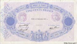 500 Francs BLEU ET ROSE modifié FRANKREICH  1937 F.31.03 fSS