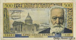 500 Francs VICTOR HUGO FRANCIA  1954 F.35.02 BC