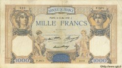 1000 Francs CÉRÈS et MERCURE FRANCIA  1936 F.37.09 BC+