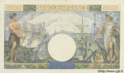 1000 Francs COMMERCE ET INDUSTRIE FRANCE  1944 F.39.09 AU