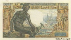 1000 Francs DÉESSE DÉMÉTER FRANKREICH  1943 F.40.15 fST+
