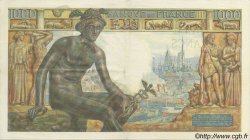 1000 Francs DÉESSE DÉMÉTER FRANCE  1943 F.40.22 XF