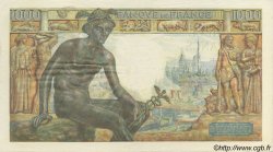 1000 Francs DÉESSE DÉMÉTER FRANKREICH  1943 F.40.24 VZ+