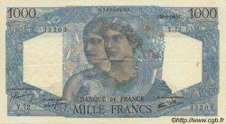 1000 Francs MINERVE ET HERCULE FRANCE  1945 F.41.05 SUP
