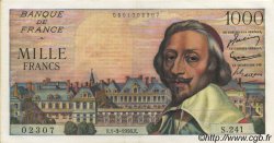 1000 Francs RICHELIEU FRANCIA  1956 F.42.19 EBC+